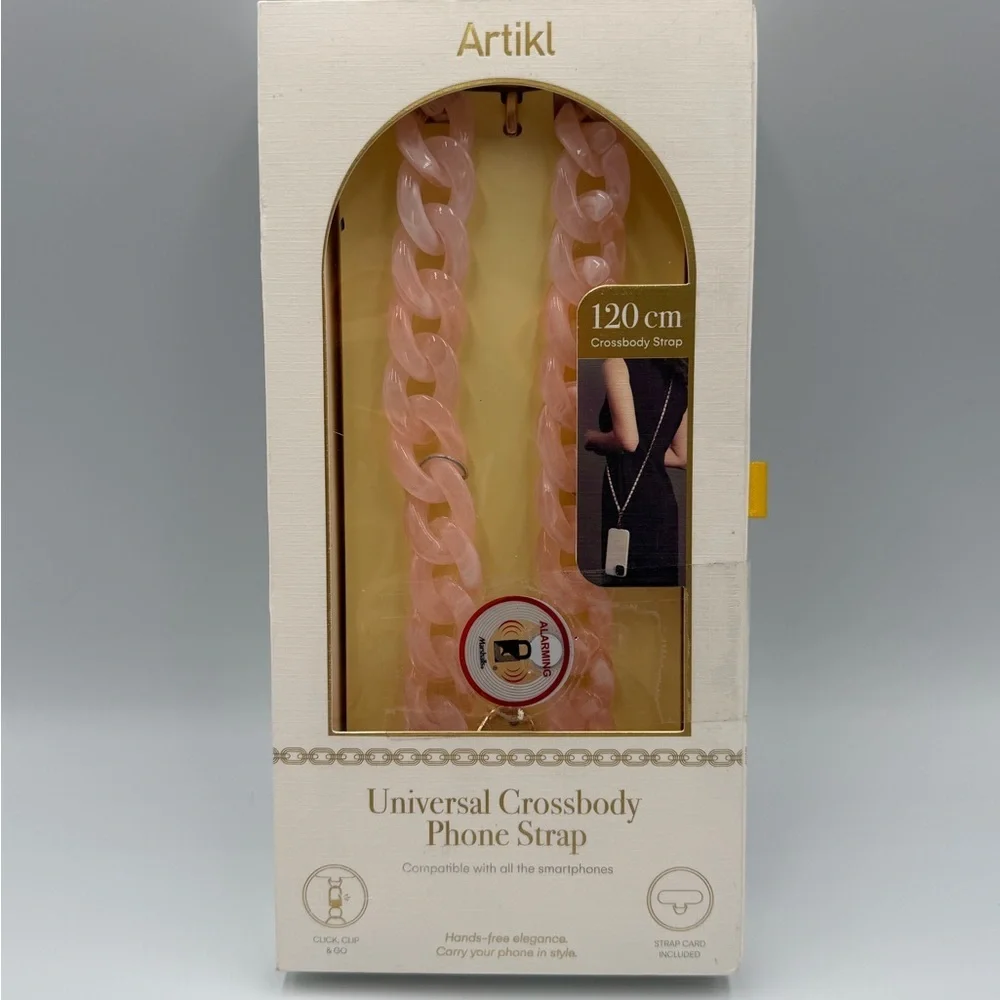 adidas Pink Chunky Chain Universal Crossbody Phone Strap